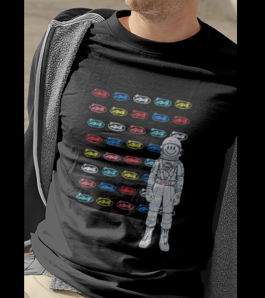 Plus44 Spaceman Heavyweight Astronaut Smile T-Shirt