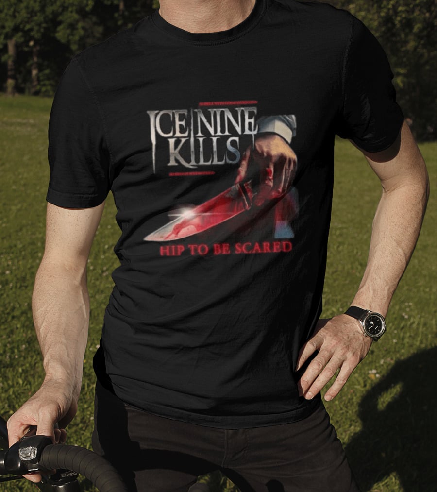 Ice Nine Kills Hip To Be Scared Bloody Knife T-Shirt
