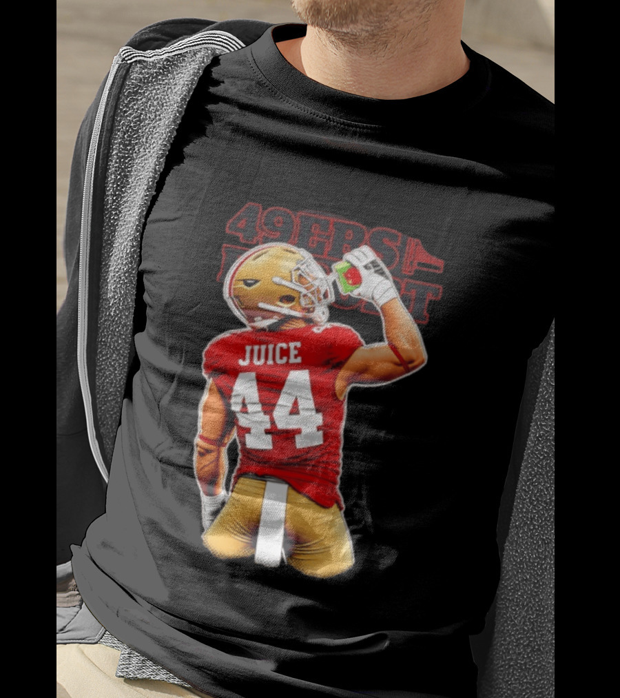 San Francisco 49ers Kyle Juszczyk Juice 44 Legend T-Shirt