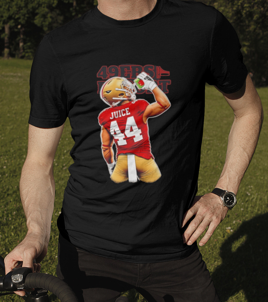 San Francisco 49ers Kyle Juszczyk Juice 44 Legend T-Shirt
