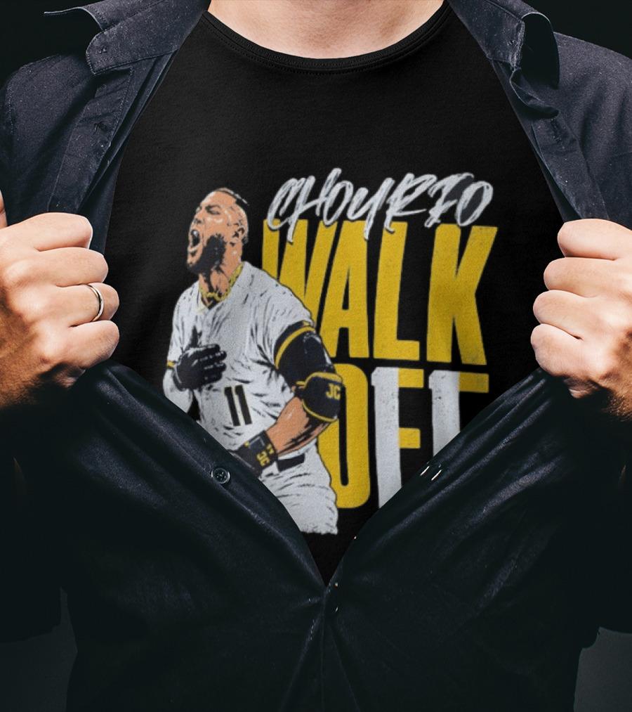 Jackson Chourio Milano Brewers Walk Off NLDS Victory Celebration T-Shirt