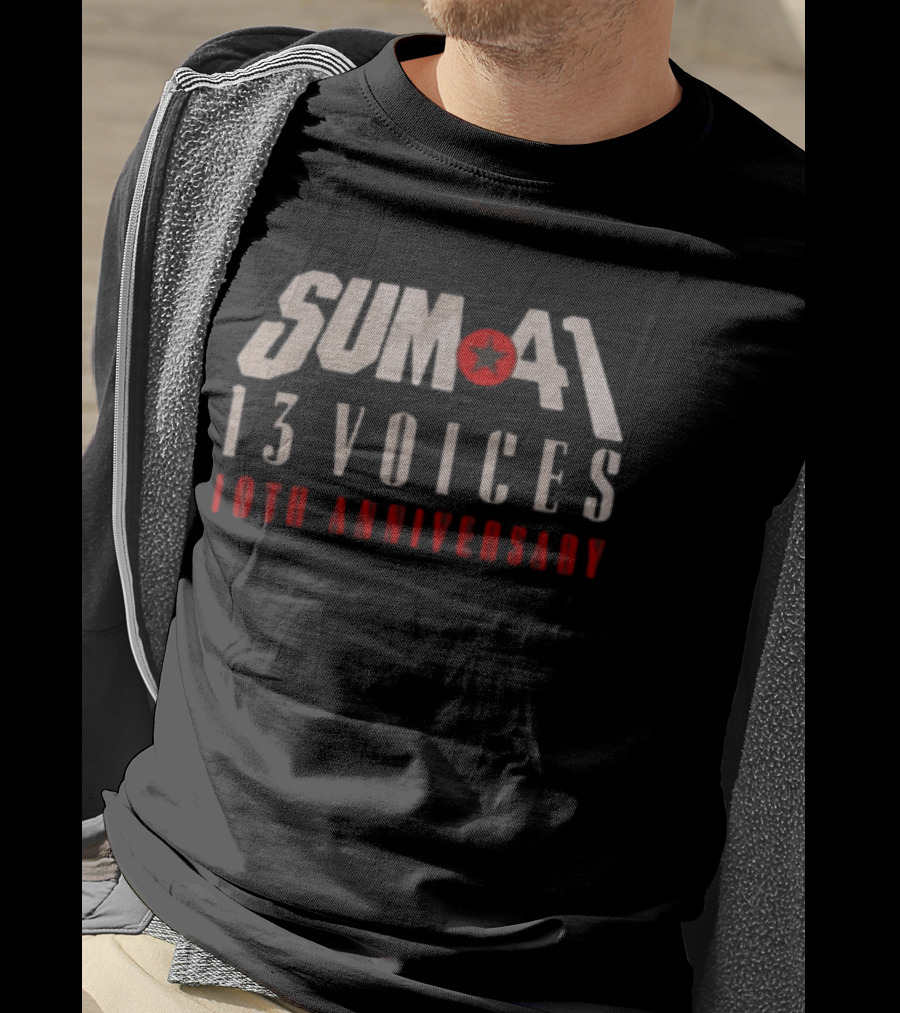 Sum 41 13 Voices 10th Anniversary T-Shirt