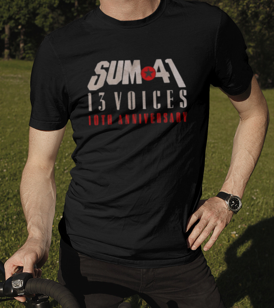 Sum 41 13 Voices 10th Anniversary T-Shirt