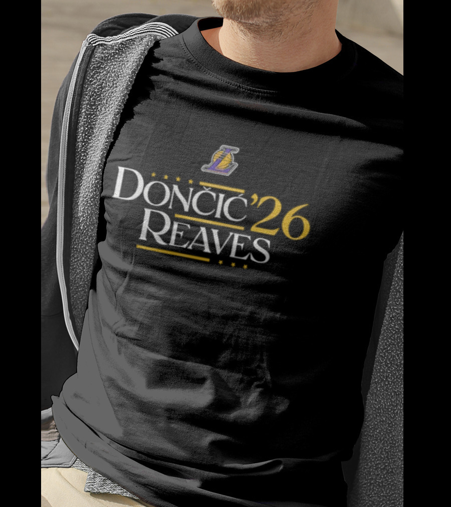 Doncic Reaves 2026 Lakers Campaign T-Shirt