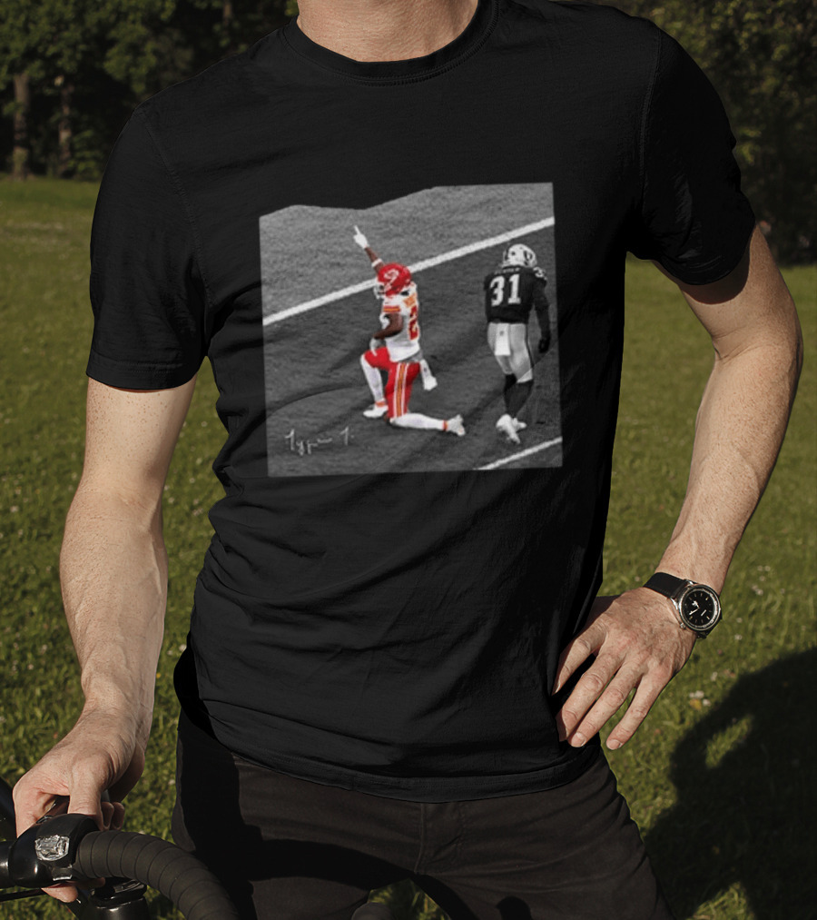 Tyquan Thornton Kansas City Chiefs On Field Celebration 2026 T-Shirt