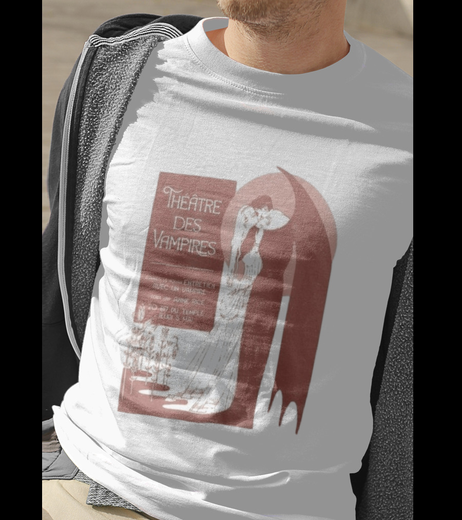Théâtre Des Vampires Entretien Avec Un Vampire Anne Rice 20 BD Du Temple Jeudi 5 Mai T-Shirt