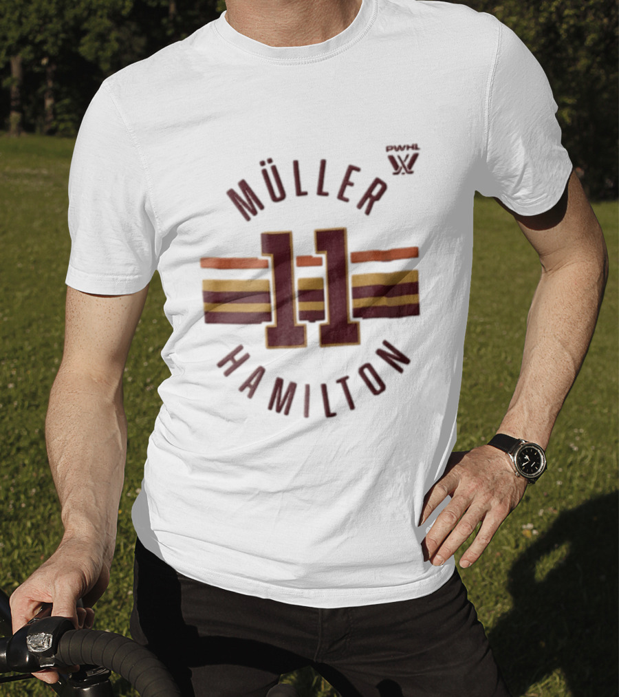 Müller Hamilton 11 Stripes PWHL T-Shirt