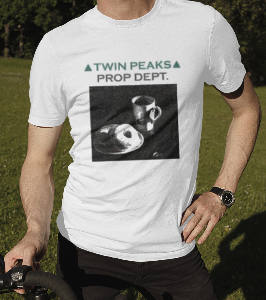 Twin Peaks Prop Dept Coffee And Donut T-Shirt