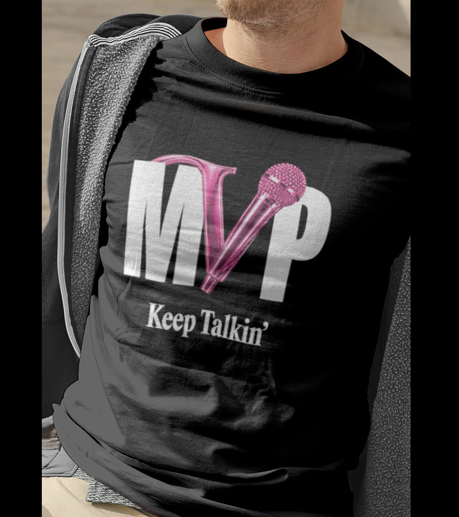 A'ja Wilson Las Vegas Aces MVP Keep Talkin 2020 2026 T-Shirt