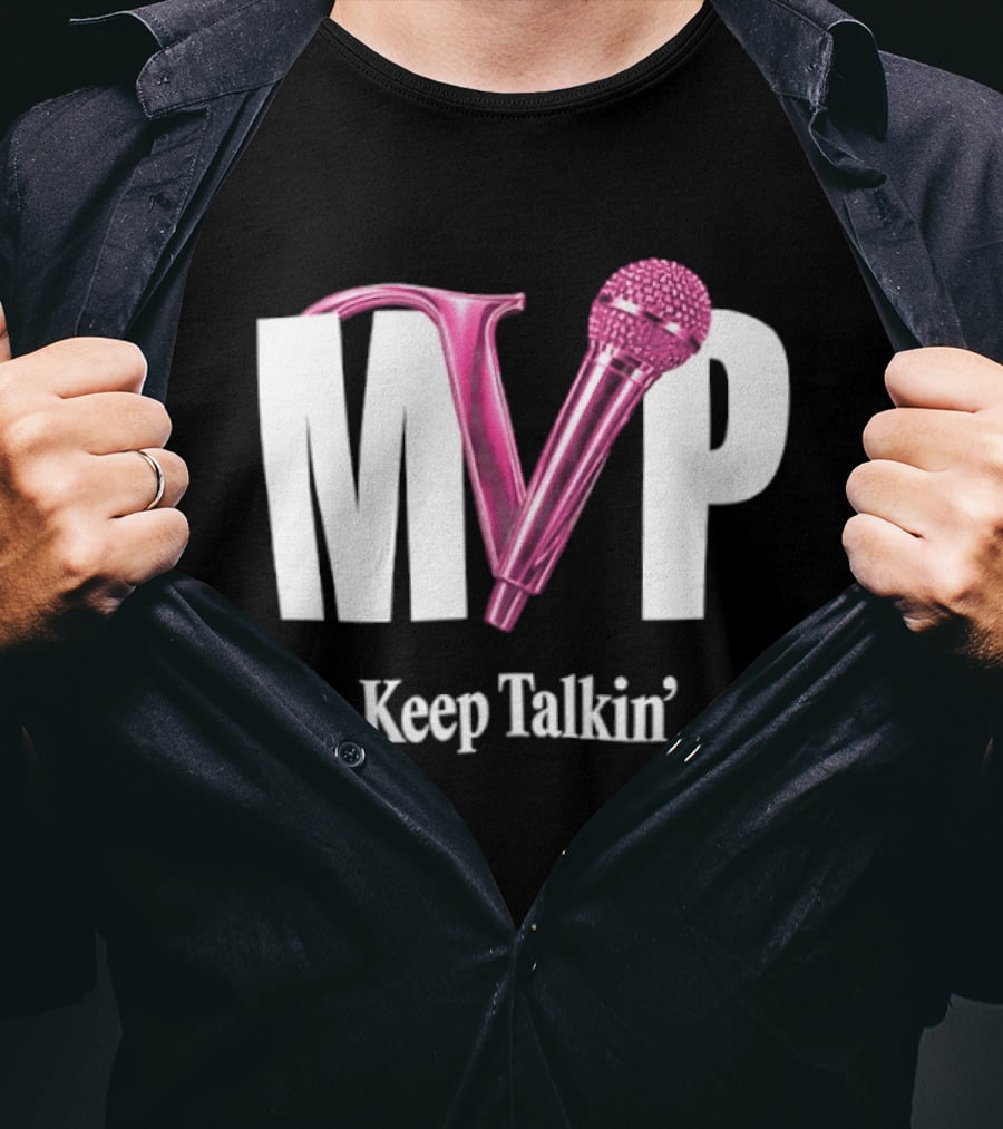A'ja Wilson Las Vegas Aces MVP Keep Talkin 2020 2026 T-Shirt