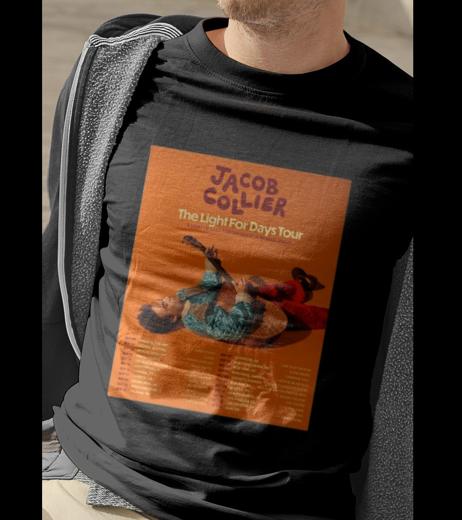 Jacob Collier The Light For Days Tour 2026 A Series Of Solo Performances In Intimate Spaces T-Shirt