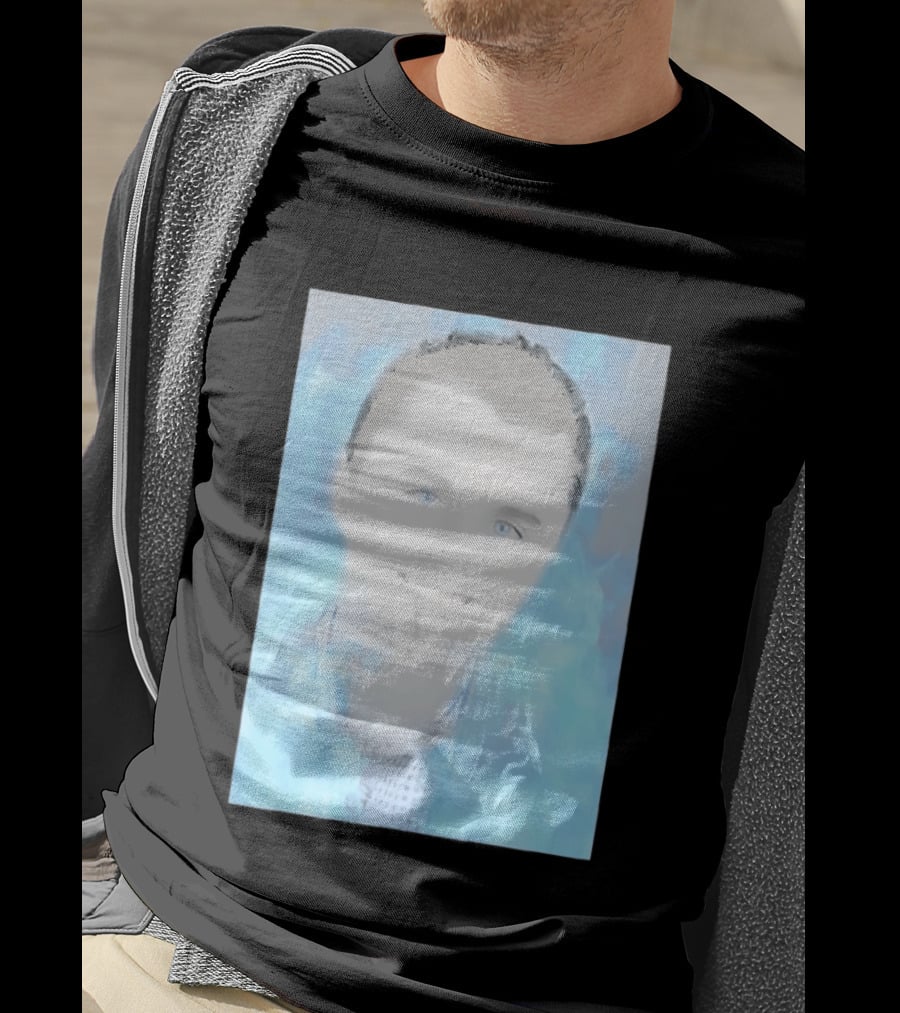 Charlie Kirk Turning Point USA Conservative Blue Aura T-Shirt
