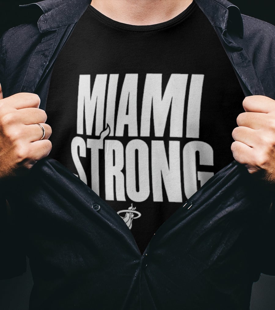 Miami Strong Heat Basketball Team T-Shirt