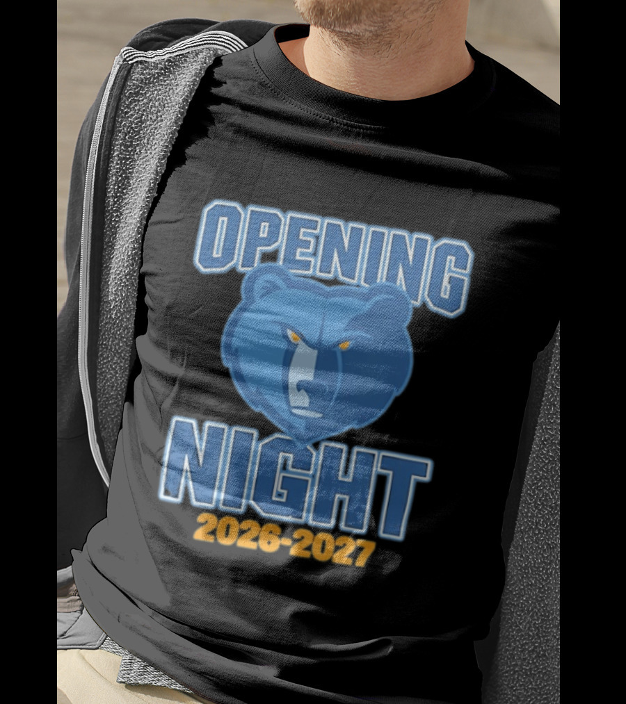 Opening Night 2026 2027 Memphis Grizzlies T-Shirt