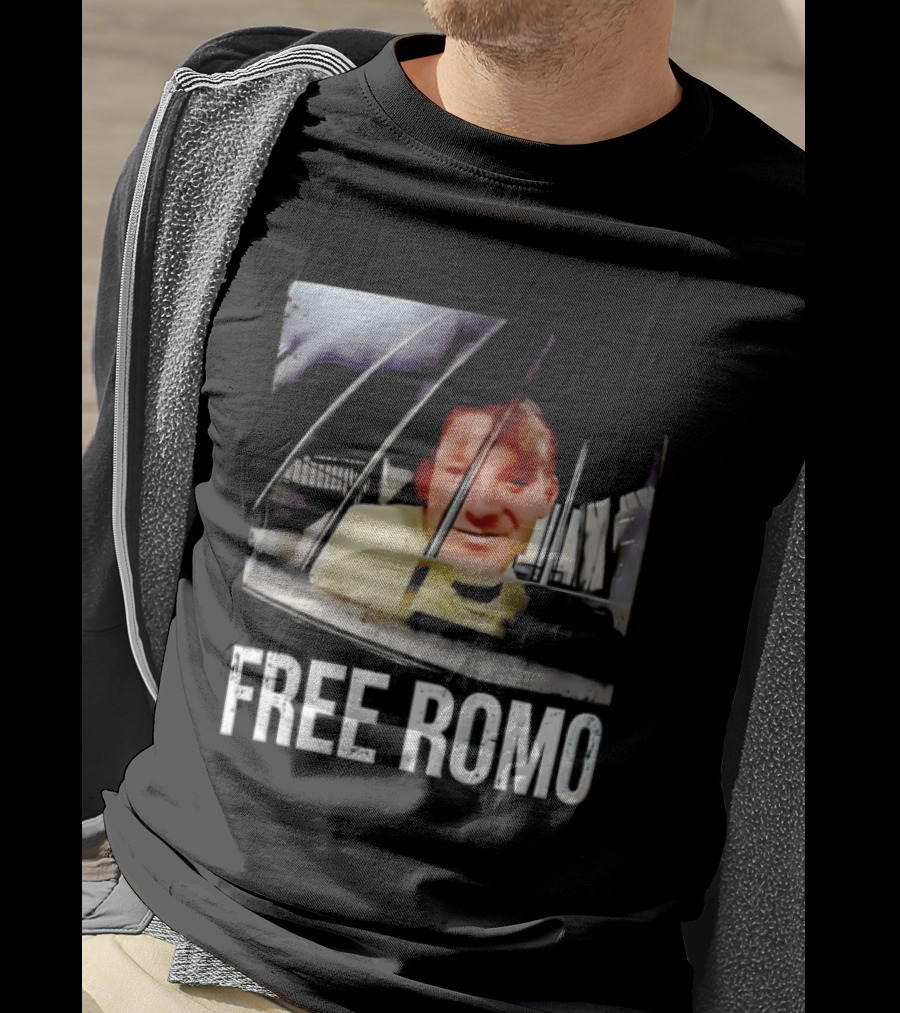 FREE ROMO Football Quarterback Prison Bars T-Shirt