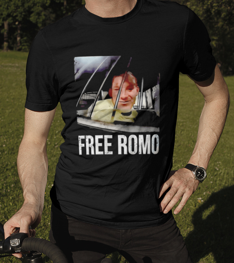 FREE ROMO Football Quarterback Prison Bars T-Shirt