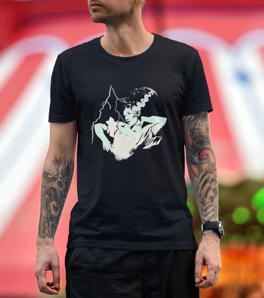 Sierra Ferrell The Bride Frankenstein Monster Lightning T-Shirt