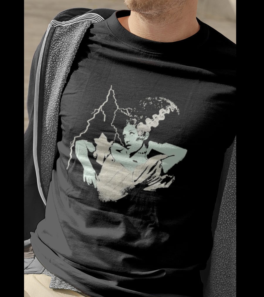 Sierra Ferrell The Bride Frankenstein Monster Lightning T-Shirt