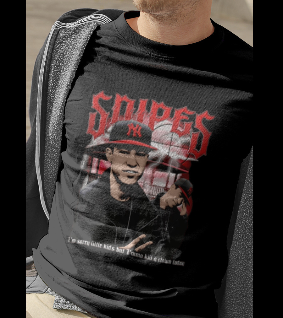 Snipes I'm Sorry Little Kids But I'mma Killa A Clown Today Red Target T-Shirt