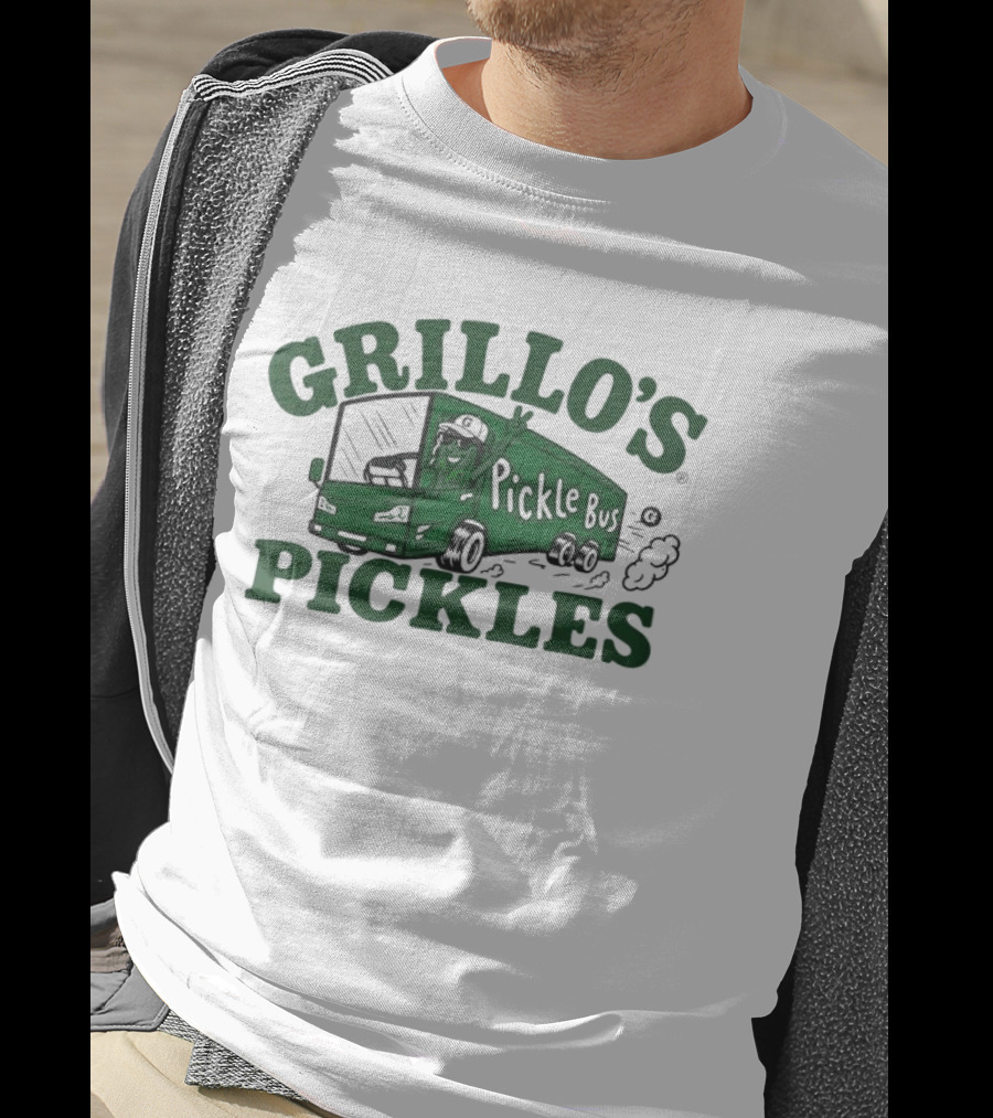 Basement Grillo's Pickles Pickle Bus T-Shirt