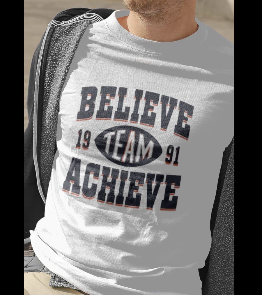 Believe Team Achieve 1991 T-Shirt