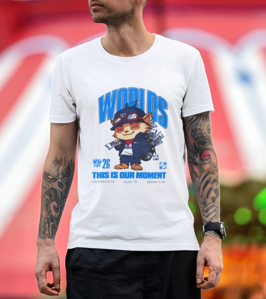 Worlds 2026 This Is Our Moment Riot Games Store T-Shirt
