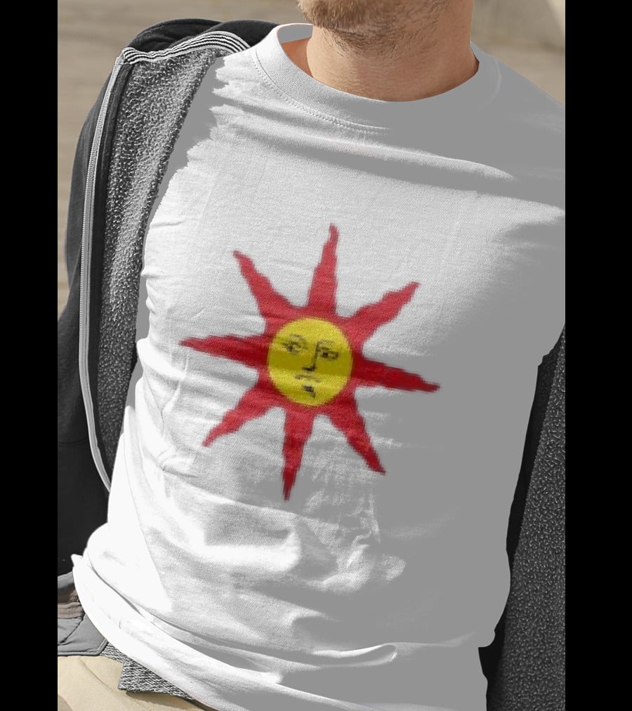 Welcome Skateboards Dark Souls Solaire Sun Icon Collaboration T-Shirt