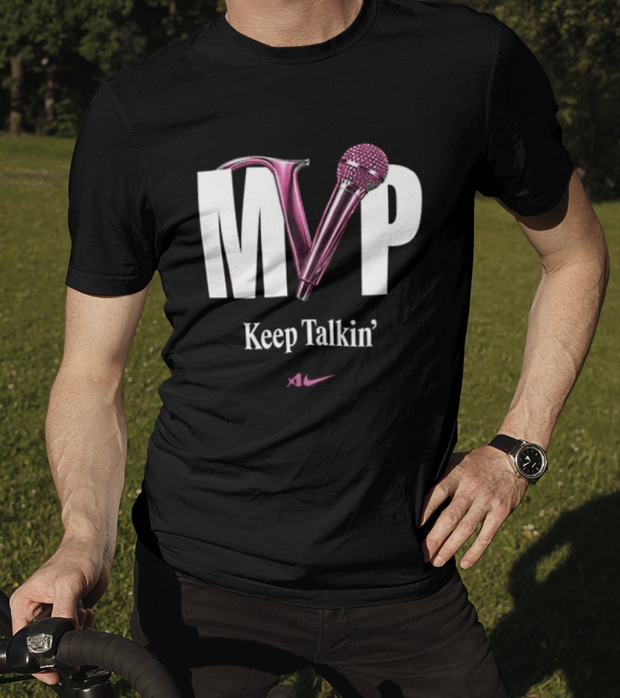 WNBA MVP Keep Talking A'ja Wilson 2026 Most Valuable Player T-Shirt