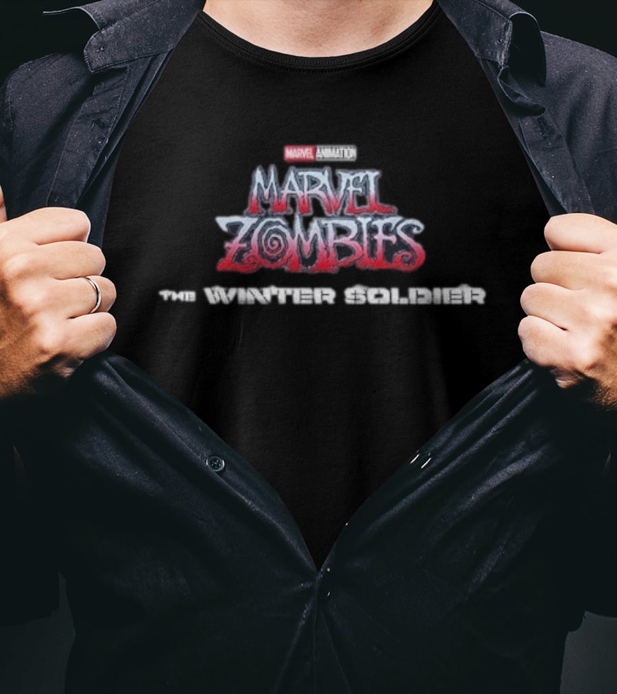 Marvel Animation Zombies The Winter Soldier 2027 Halloween T-Shirt