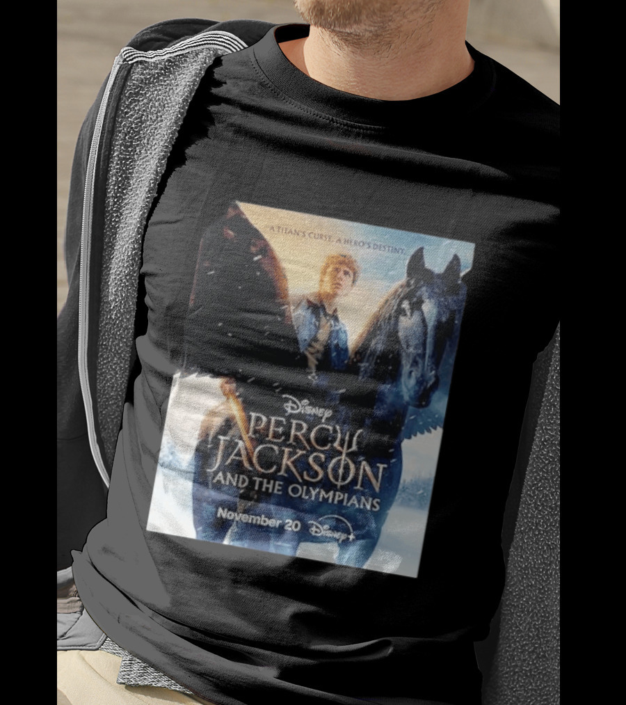 Percy Jackson And The Olympians A Titan's Curse A Hero's Destiny November 20 Disney+ T-Shirt