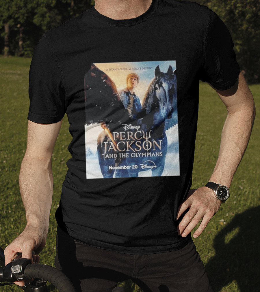 Percy Jackson And The Olympians A Titan's Curse A Hero's Destiny November 20 Disney+ T-Shirt