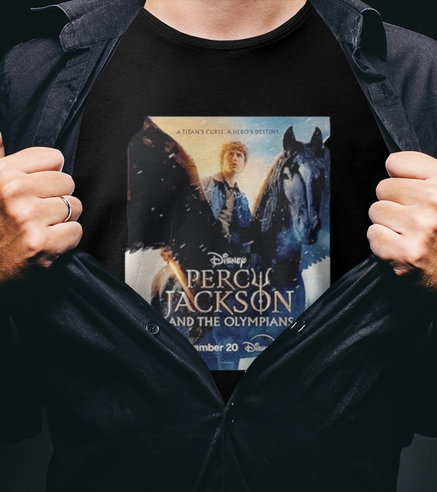 Percy Jackson And The Olympians A Titan's Curse A Hero's Destiny November 20 Disney+ T-Shirt