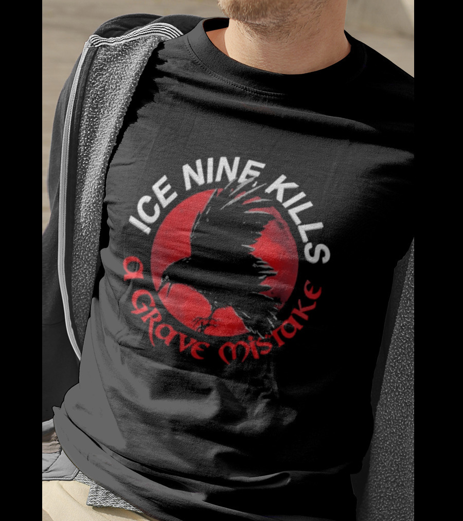 Ice Nine Kills A Grave Mistake Horrorwood Cinema Series T-Shirt