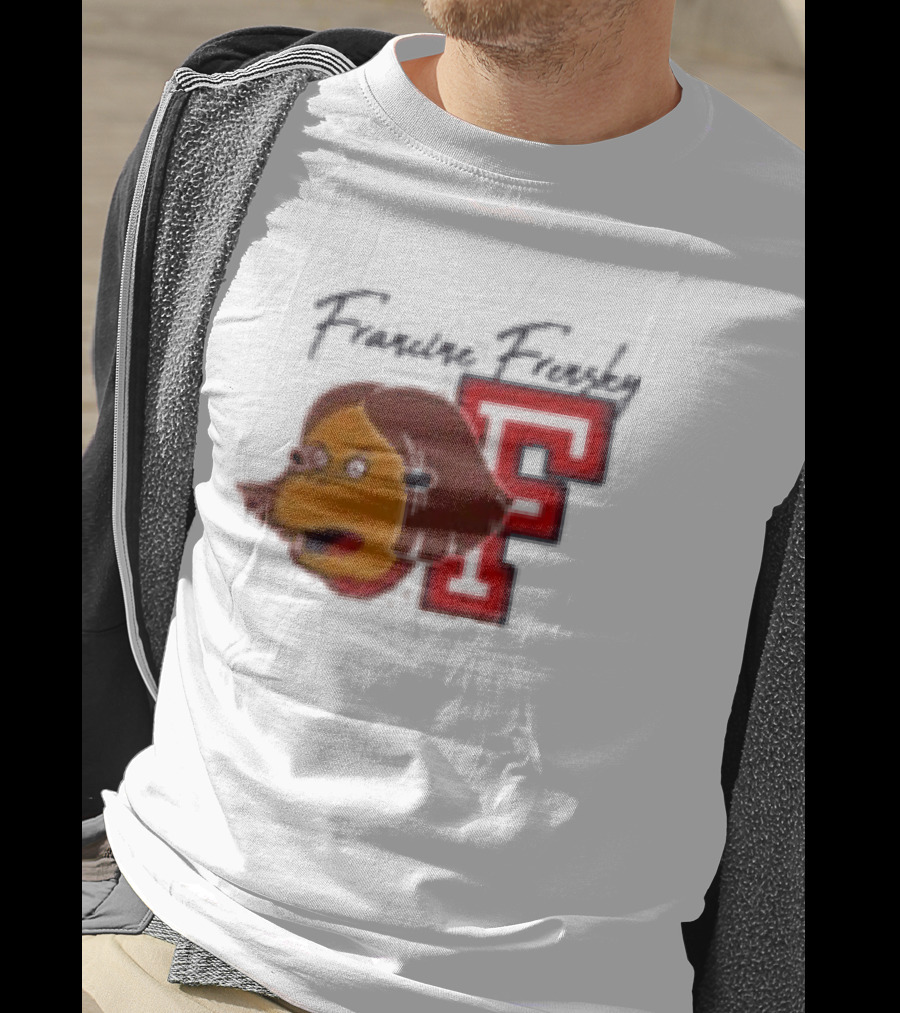 Francine Frensky F Arthur Cartoon Character Face Animation T-Shirt
