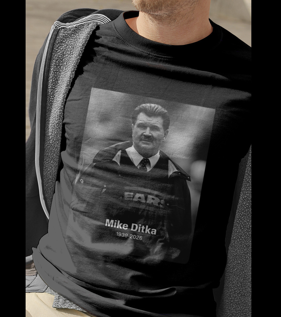 Mike Ditka 1939 2026 Bears Coach NFL T-Shirt