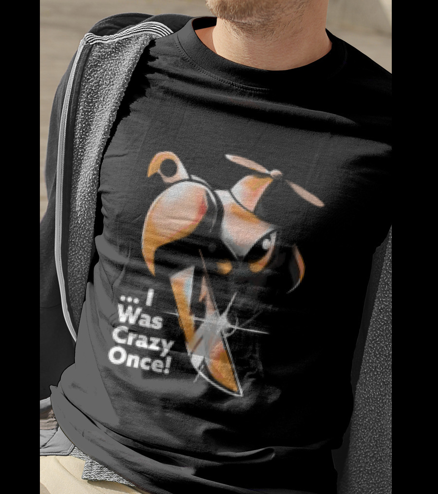 Smii7y I Was Crazy Once Unhinged T-Shirt