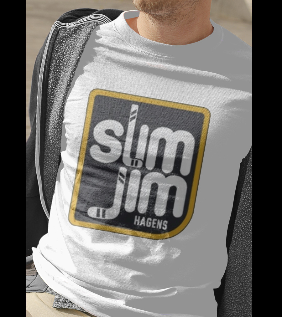 Hagens Slim Jim Hockey Stick Visual T-Shirt