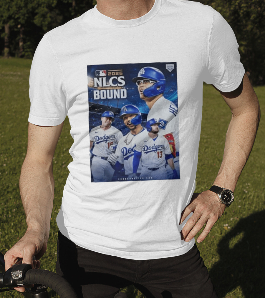MLB 2026 NLCS Bound Los Angeles Dodgers Baseball Players T-Shirt