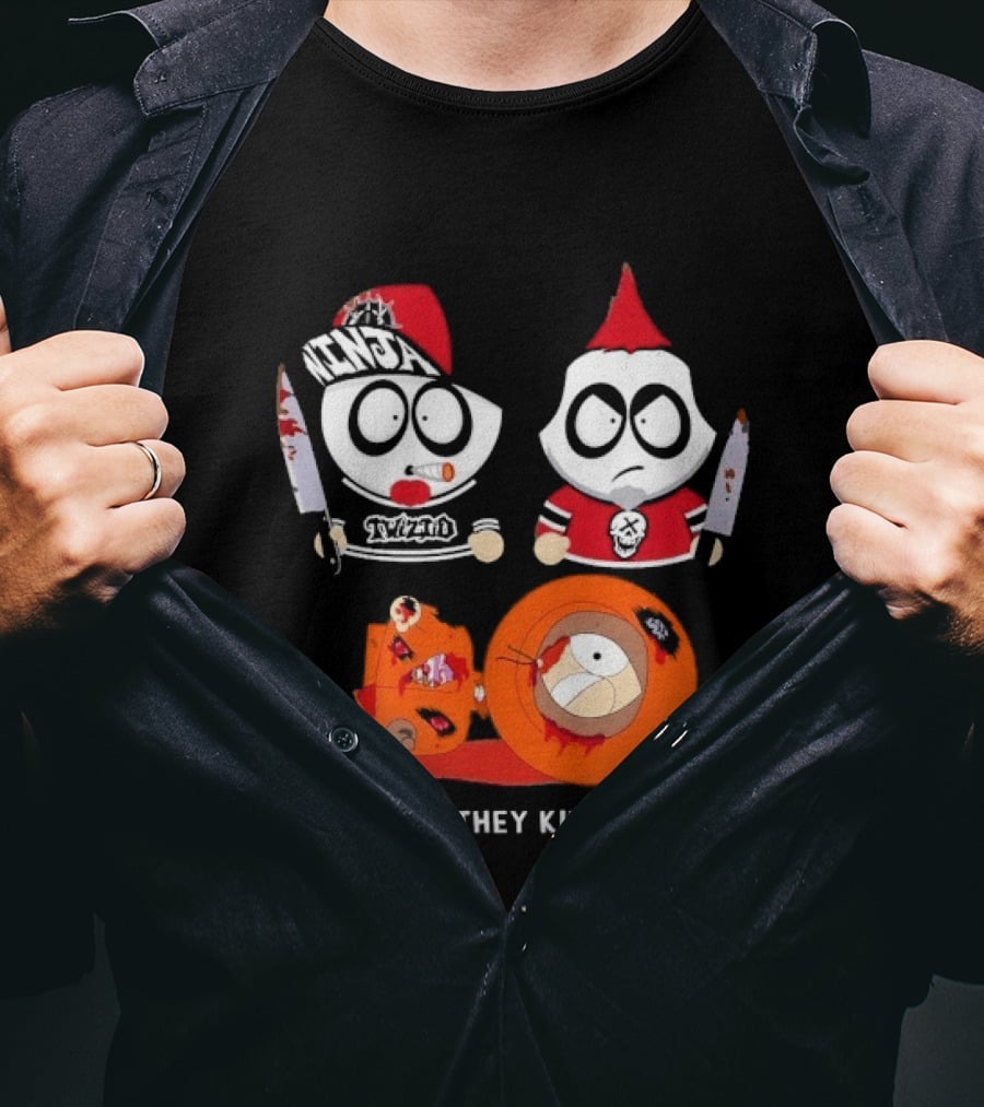 Twiztid South Park Collaboration Oh My God They Killed Kenny T-Shirt