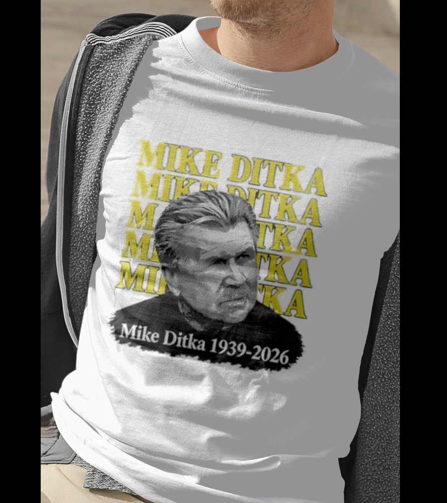 Mike Ditka Da Coach Chicago Bears 1939 2023 In Loving Memory T-Shirt