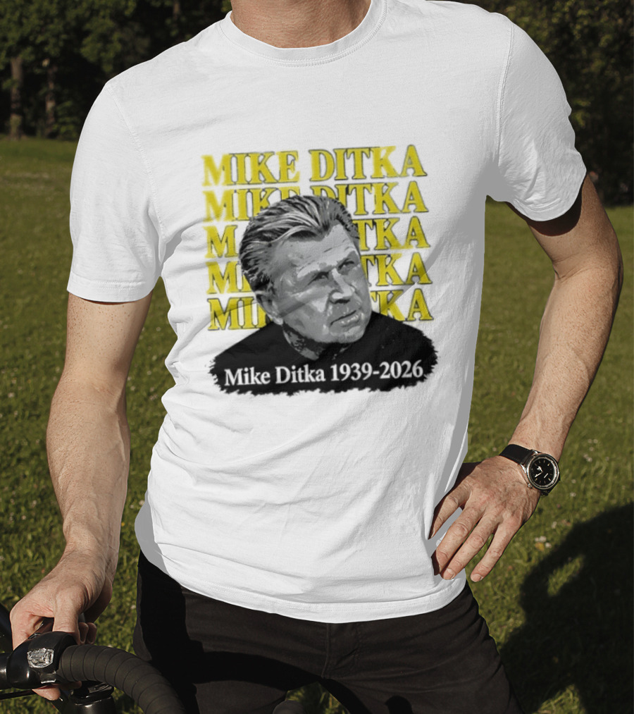 Mike Ditka Da Coach Chicago Bears 1939 2023 In Loving Memory T-Shirt