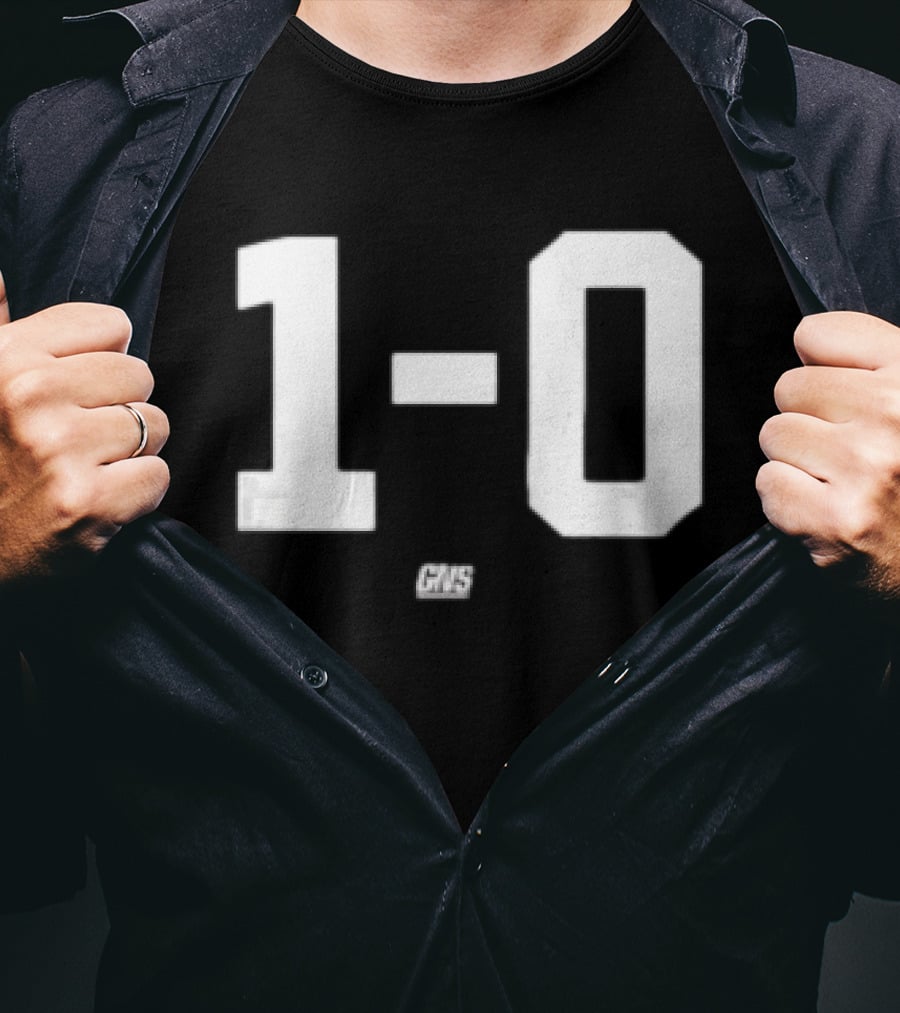 1 0 GNS Sports Score Numbers T-Shirt