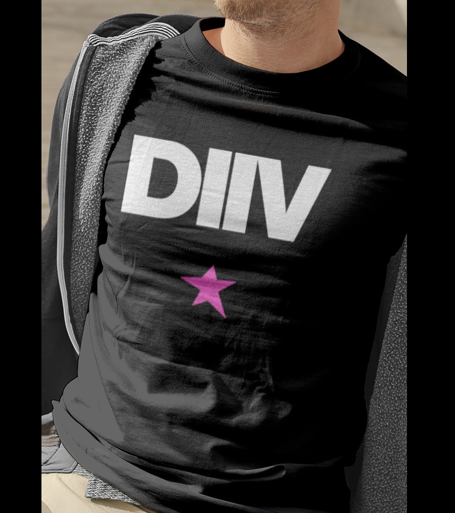 DIIV Pink Star T-Shirt