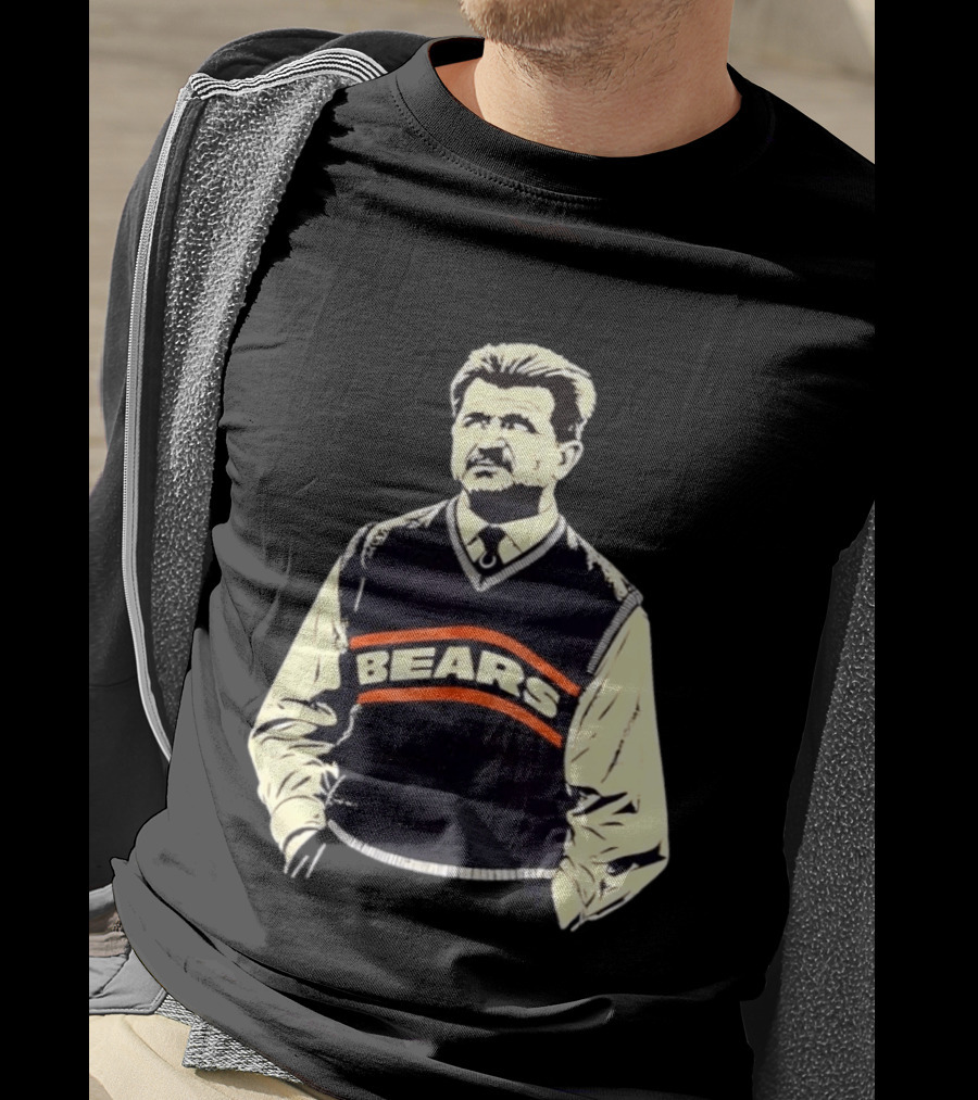 Legends DA Coach Chicago Bears Mike Ditka Bears Vest T-Shirt