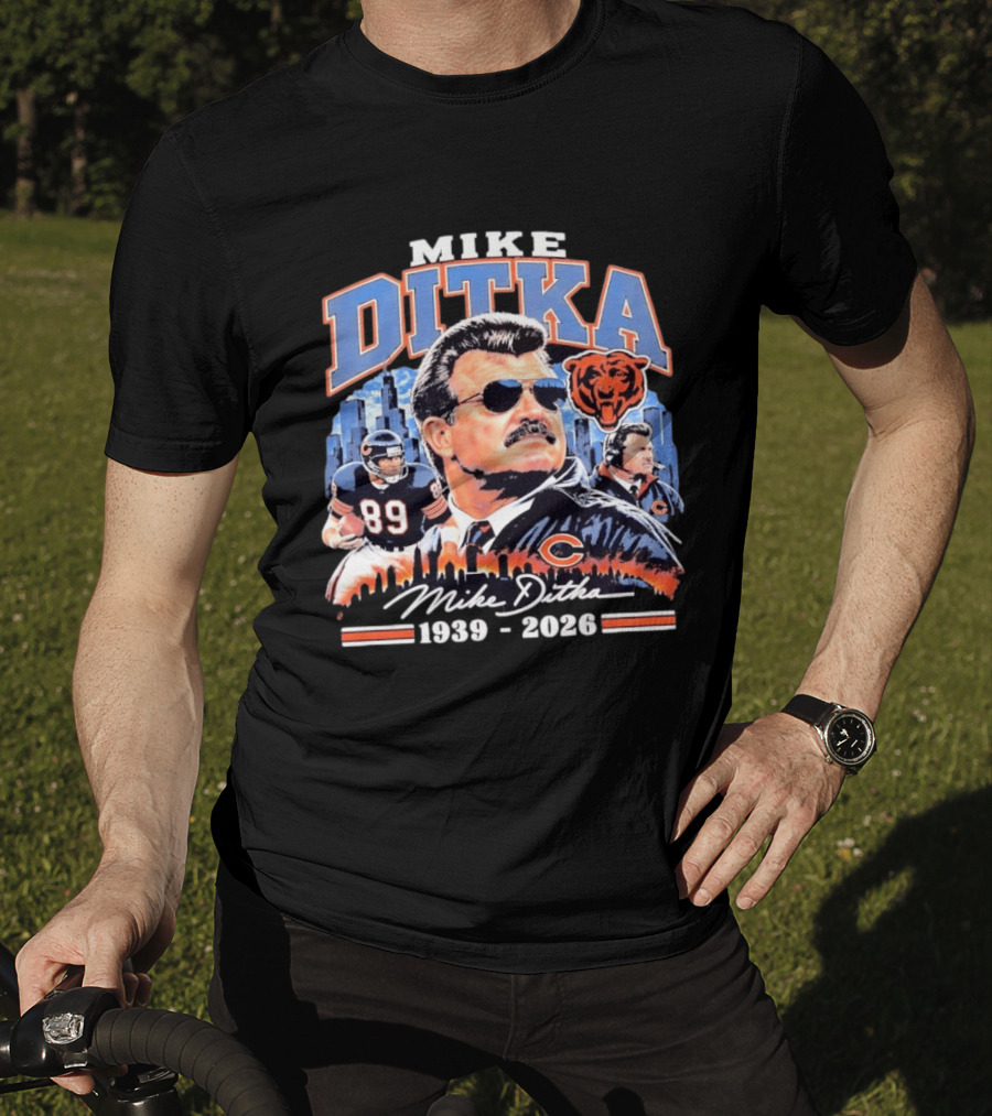 Mike Ditka Da Coach Chicago Bears Football Legend 1939 2026 Skyline T-Shirt