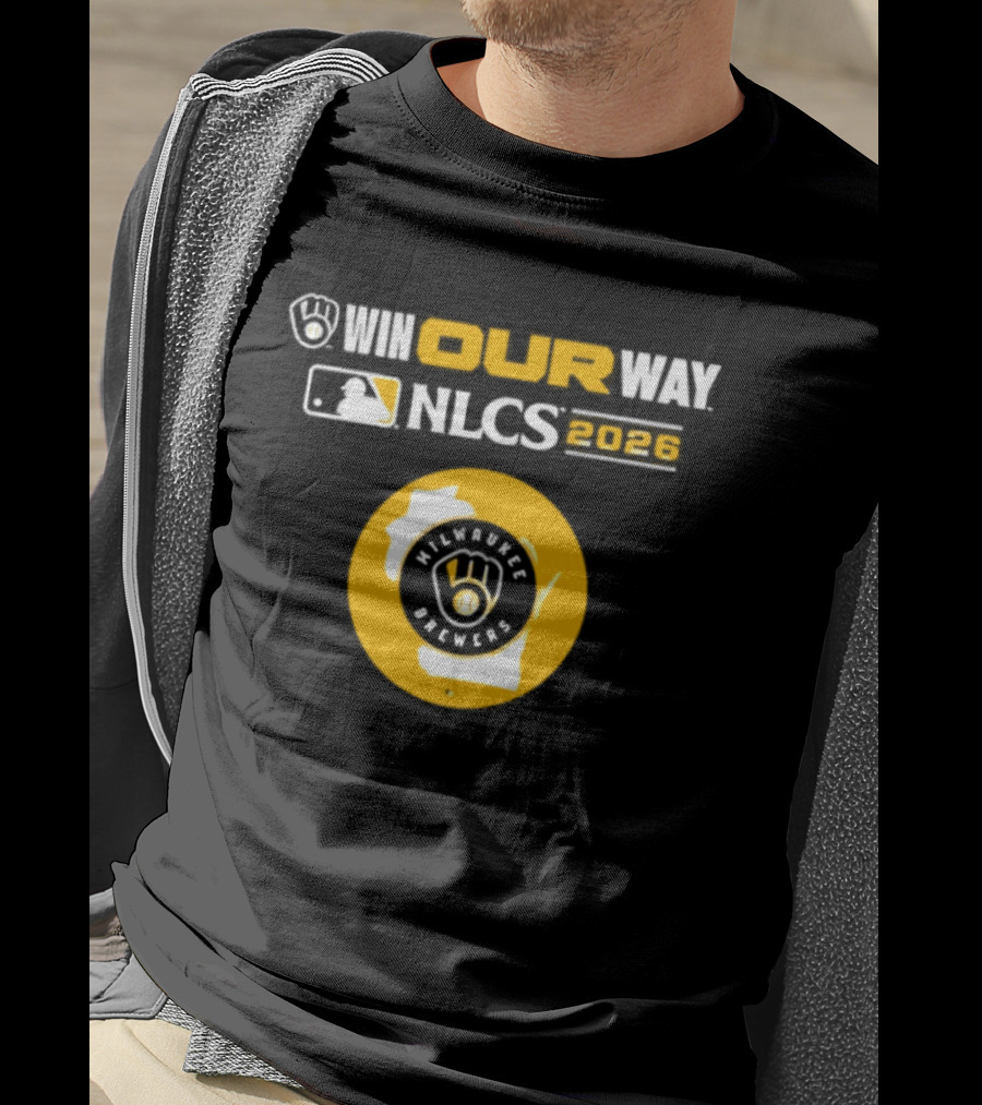 Milwaukee Brewers Win Our Way NLCS 2026 T-Shirt