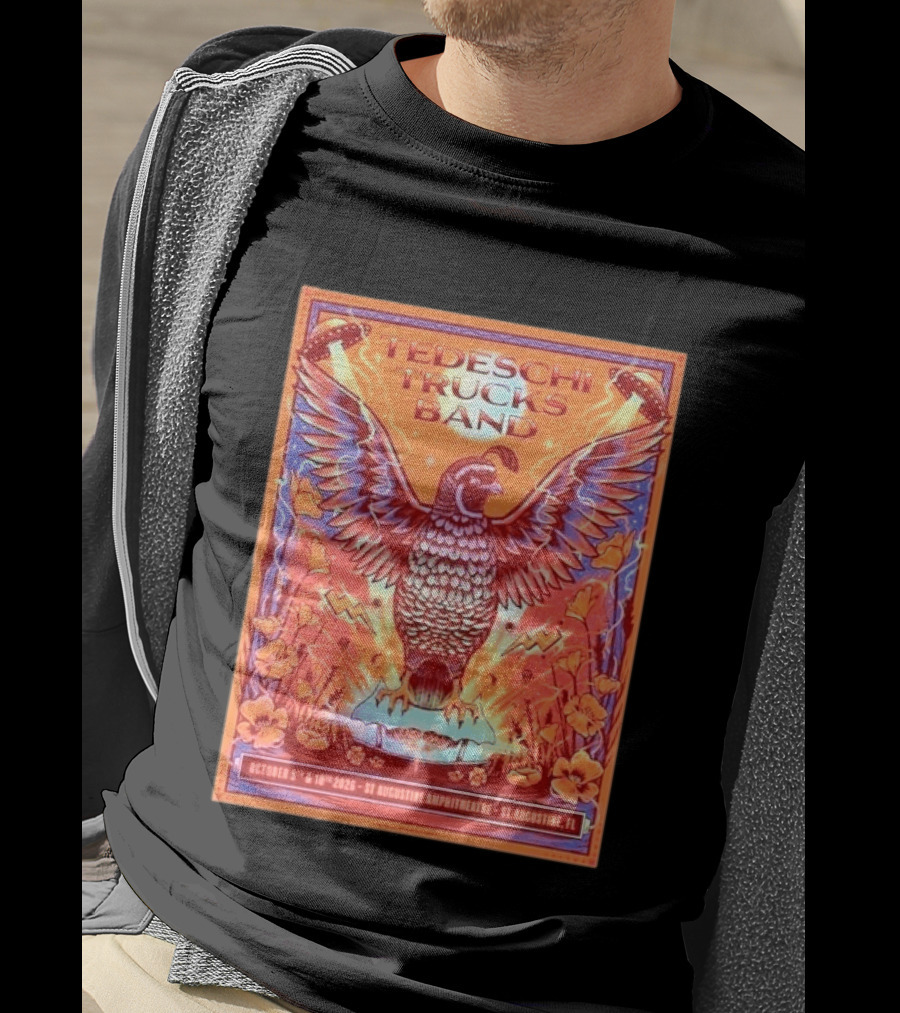 Tedeschi Trucks Band St Augustine October 9 10 2026 Amphitheatre Future Soul Tour T-Shirt