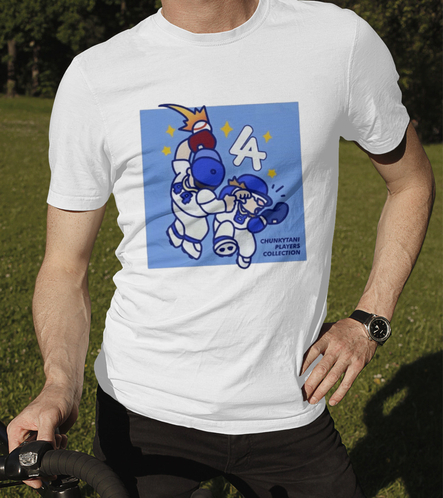 Chunkytani Players Collection LA 44 Baseball Los Angeles T-Shirt