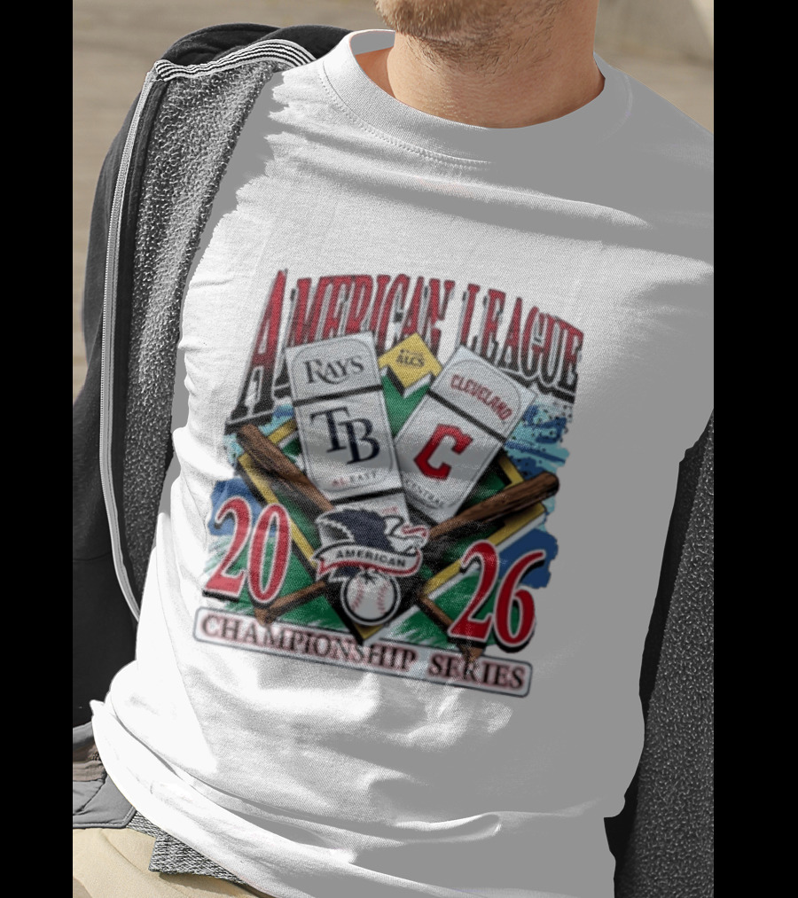 Cleveland Guardians Vs Tampa Bay Rays 2026 American League Championship Series ALCS Matchup T-Shirt
