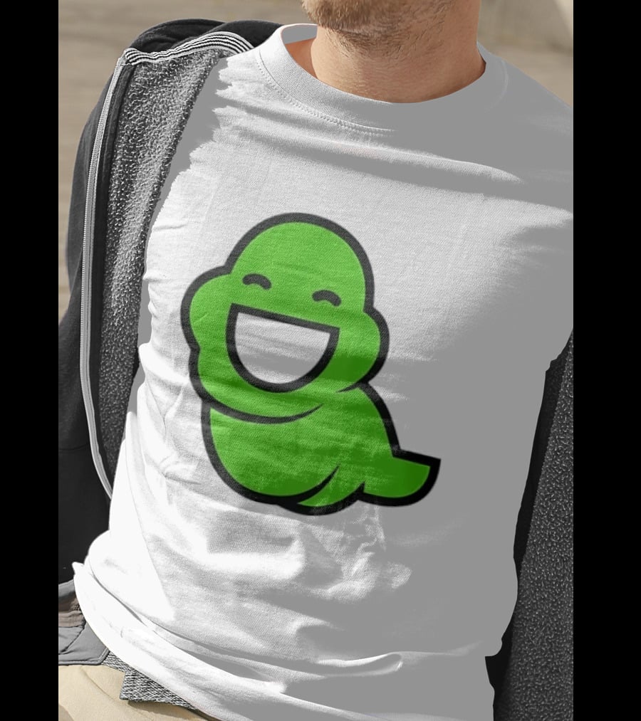 Homestuck John Egbert Slime Ghost Green Smiling T-Shirt